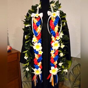 Filipino Inspired Stole "Handrafted" ☆FIRM PRICE☆